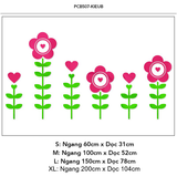  Tranh mica EPeBen dán tường nổi 3d Vườn Hoa Tình Yêu trang trí Phòng ngủ, Phòng khách,Mầm Non 