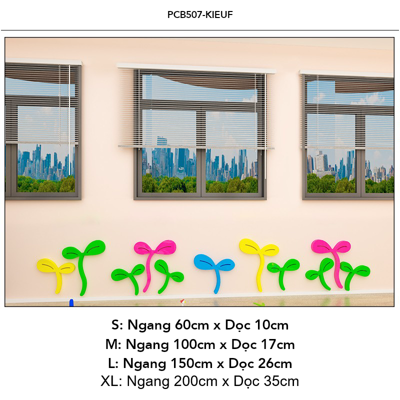  Tranh mica EPeBen dán tường nổi 3d Vườn Hoa Tình Yêu trang trí Phòng ngủ, Phòng khách,Mầm Non 