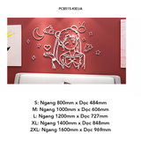  Tranh mica dán tường EPeBen hình Thủy thủ mặt trăng decor trang trí Phòng khách, Cửa hàng, Phòng cho bé, Phòng ngủ 