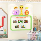  Tranh mica EPeBen dán tường nổi 3d Khung Trưng Bài Tác Phẩm Của Bé Decor Trang Trí Mầm Non, Lớp Mẫu Giáo Cho Bé 