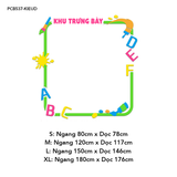  Tranh mica EPeBen dán tường nổi 3d Khung Trưng Bài Tác Phẩm Của Bé Decor Trang Trí Mầm Non, Lớp Mẫu Giáo Cho Bé 