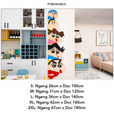  Tranh mica EPeBen dán tường nổi 3d Shin cậu bé bút chì trang trí Phòng cho bé, Phòng khách 