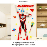  Tranh mica EPeBen dán tường nổi 3d hình Ultraman Trang Trí Phòng Cho Bé,Mẫu Giáo, Lớp Học 