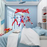  Tranh mica EPeBen dán tường nổi 3d hình 3 anh em sieu nhân Trang Trí Phòng Trẻ Em,Mẫu Giáo, Lớp Học 