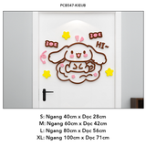  Tranh mica EPeBen dán tường nổi 3d hình Chú Thỏ hello Trang Trí Phòng Trẻ Em,Mẫu Giáo, Lớp Học 