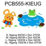  Tranh mica EPeBen dán tường nổi 3d hình Động vật vui nhộn Trang Trí Phòng Cho Bé,Mẫu Giáo, Lớp Học 