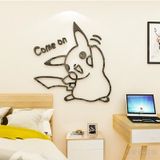  Tranh mica EPeBen dán tường nổi 3d hình Pikachu vàngTrang Trí Phòng Cho Bé,Mẫu Giáo, Lớp Học 