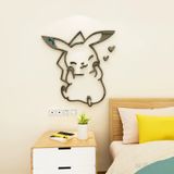  Tranh mica EPeBen dán tường nổi 3d hình Pikachu vàngTrang Trí Phòng Cho Bé,Mẫu Giáo, Lớp Học 