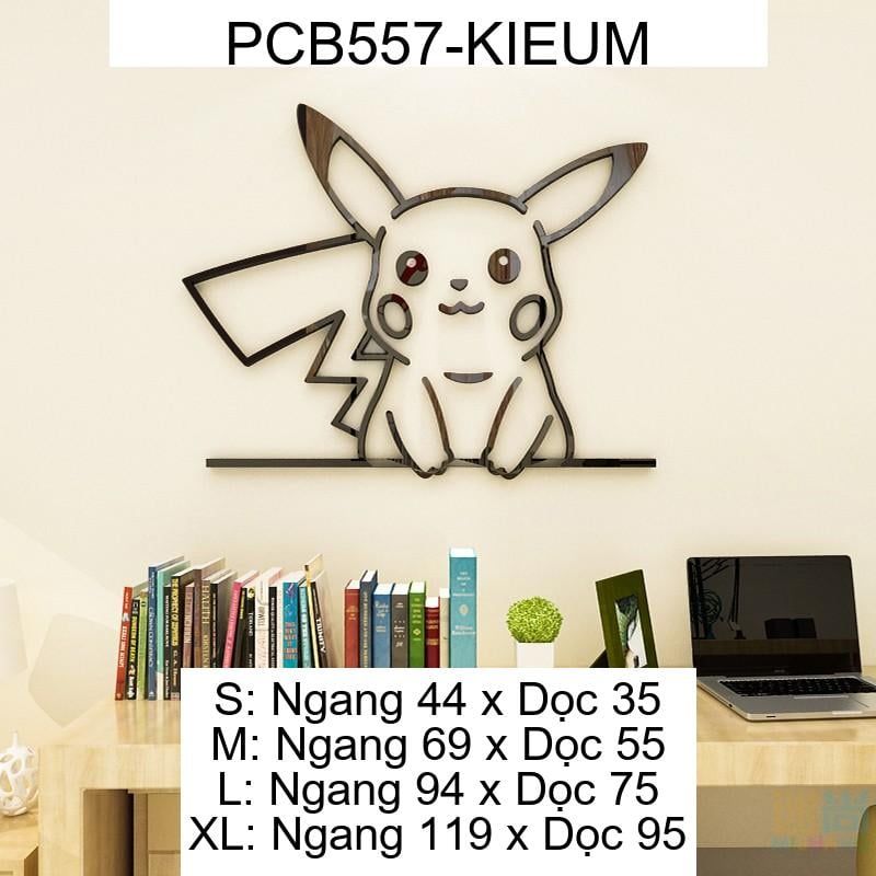  Tranh mica EPeBen dán tường nổi 3d hình Pikachu vàngTrang Trí Phòng Cho Bé,Mẫu Giáo, Lớp Học 