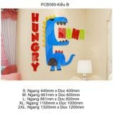  Tranh mica EPeBen dán tường nổi 3d hình Khủng Long Đáng iu decor trang trí Phòng ngủ cho bé, Mầm non 