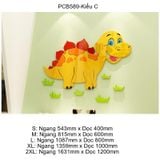  Tranh mica EPeBen dán tường nổi 3d hình Khủng Long Đáng iu decor trang trí Phòng ngủ cho bé, Mầm non 