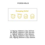  Tranh Mica EPeBen dán tường nổi 3d Everyday Smile trang trí Phòng cho bé, Phòng ngủ, Mẫu giáo 