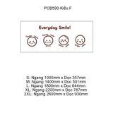  Tranh Mica EPeBen dán tường nổi 3d Everyday Smile trang trí Phòng cho bé, Phòng ngủ, Mẫu giáo 