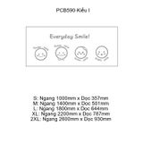  Tranh Mica EPeBen dán tường nổi 3d Everyday Smile trang trí Phòng cho bé, Phòng ngủ, Mẫu giáo 
