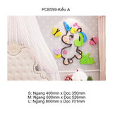  Tranh Mica EPeBen dán tường nổi 3d Kỳ Lần trang trí Phòng cho bé, Phòng ngủ, Mẫu giáo 