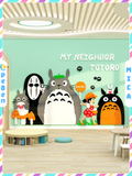  Tranh Mica EPeBen dán tường nổi 3d Miyazaki Hayao Hàng Xóm Của Tôi Là Totoro  trang trí Phòng cho bé, Phòng ngủ, Mẫu giáo 