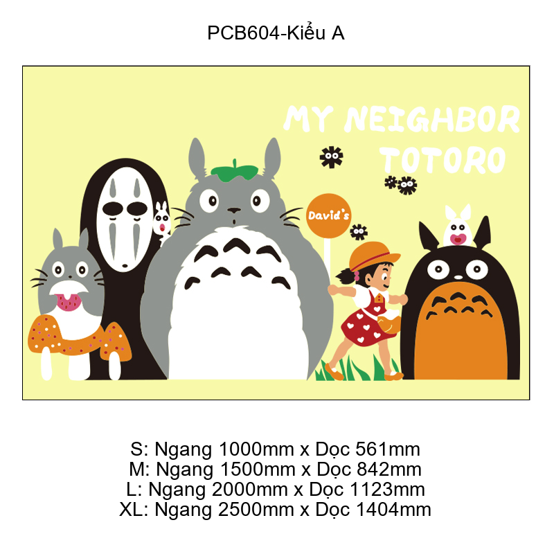  Tranh Mica EPeBen dán tường nổi 3d Miyazaki Hayao Hàng Xóm Của Tôi Là Totoro  trang trí Phòng cho bé, Phòng ngủ, Mẫu giáo 