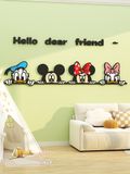  Tranh Mica EPeBen dán tường nổi 3d Mickey Và Những Người Bạn  trang trí Phòng cho bé, Phòng ngủ, Mẫu giáo 