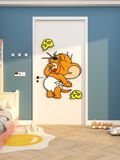  Tranh Mica EPeBen dán tường nổi 3d Chú Chuộc Nhỏ  trang trí Phòng Tắm,Phòng Ngủ 