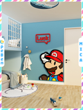  Tranh Mica EPeBen dán tường nổi 3d Mario luck  trang trí Phòng cho bé, Phòng ngủ, Mẫu giáo 