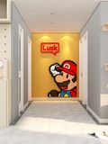  Tranh Mica EPeBen dán tường nổi 3d Mario luck  trang trí Phòng cho bé, Phòng ngủ, Mẫu giáo 