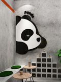  Tranh Mica EPeBen dán tường nổi 3d Gấu Trúc  trang trí Phòng cho bé, Phòng ngủ, Mẫu giáo 