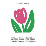  Tranh Mica EPeBen dán tường nổi 3d Bông Hoa  trang trí Phòng cho bé, Phòng ngủ, Mẫu giáo 