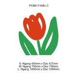  Tranh Mica EPeBen dán tường nổi 3d Bông Hoa  trang trí Phòng cho bé, Phòng ngủ, Mẫu giáo 