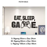  Tranh mica dán tường Nhân Vật Trong Game Tay Cầm trang trí Phòng Chơi Game, Quán Net 