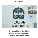  Tranh mica dán tường Nhân Vật Trong Game Tay Cầm trang trí Phòng Chơi Game, Quán Net 