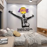  Tranh Mica EPeBen dán tường nổi 3d Cầu Thủ Bóng Rổ Trang trí Phòng cho bé, Phòng ngủ, Mẫu giáo 