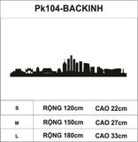  Tranh mica EPeBen dán tường nổi 3d hình thành phố tối giản hiện đại decor trang trí phòng khách, nhà cửa 