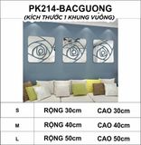  Tranh mica EPeBen dán tường nổi 3d hình Hoa hồng nghệ thuật decor trang trí phòng khách, phòng ngủ, nhà hàng 