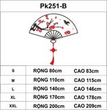  Tranh mica EPeBen dán tường nổi 3d hình Quạt Cây Tùng Cúc Trúc Đào decor trang trí Phòng ngủ, Phòng khách, Nhà cửa 