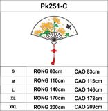  Tranh mica EPeBen dán tường nổi 3d hình Quạt Cây Tùng Cúc Trúc Đào decor trang trí Phòng ngủ, Phòng khách, Nhà cửa 