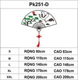  Tranh mica EPeBen dán tường nổi 3d hình Quạt Cây Tùng Cúc Trúc Đào decor trang trí Phòng ngủ, Phòng khách, Nhà cửa 