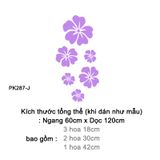  Tranh mica dán tường Đàn Chim Cánh Cụt bóng bay trang trí Mầm Non, Mẫu Giáo, cầu thang 