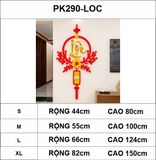  Tranh mica EPeBen dán tường nổi 3d hình Phúc Lộc decor trang trí Nhà Cửa, Phòng Bếp, năm mới tết thư pháp 