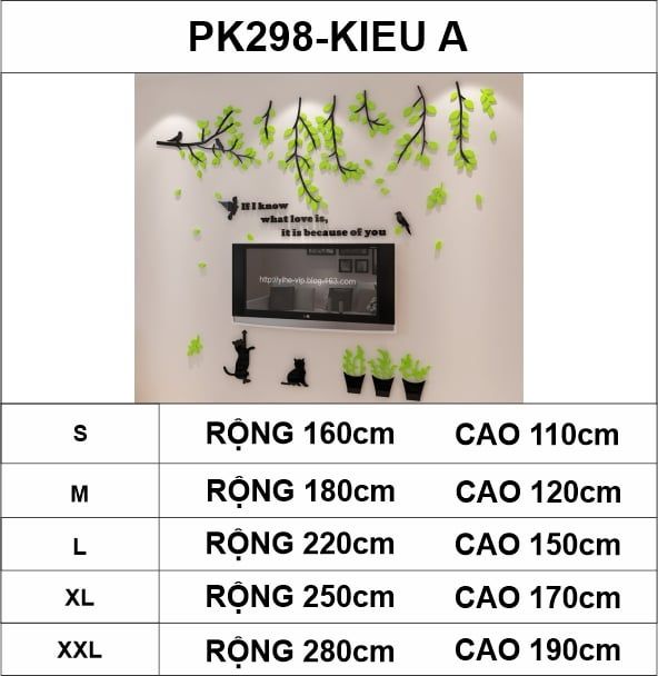  Tranh mica EPeBen dán tường nổi 3d hình Mèo Chơi Trong Vườn Cây if I know decor trang trí Nhà Cửa, Phòng Bếp 