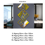  Tranh mica EPeBen dán tường nổi 3d hình cá chép decor trang trí Phòng ngủ, Phòng khách, Phòng làm việc, Cửa hàng 