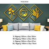  Tranh mica EPeBen dán tường nổi 3d hình cá chép decor trang trí Phòng ngủ, Phòng khách, Phòng làm việc, Cửa hàng 