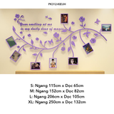  Tranh mica EPeBen dán tường nổi 3d hình khu vực treo ảnh tạo điểm nhấn cho phòng decor trang trí Phòng khách, phòng ngủ 