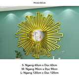  Tranh mica EPeBen dán tường nổi 3d hình Mặt trời rực rỡ decor trang trí Phòng khách, Cửa hàng, Văn phòng, Phòng ngủ 