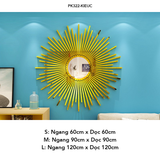  Tranh mica EPeBen dán tường nổi 3d hình Mặt trời rực rỡ decor trang trí Phòng khách, Cửa hàng, Văn phòng, Phòng ngủ 