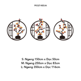  Tranh mica EPeBen dán tường nổi 3d hình Tranh phong cảnh 4 mùa decor trang trí Phòng khách, Cửa hàng, Phòng làm việc 