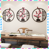  Tranh mica EPeBen dán tường nổi 3d hình Tranh phong cảnh 4 mùa decor trang trí Phòng khách, Cửa hàng, Phòng làm việc 