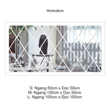  Tranh mica EPeBen dán tường nổi 3d Hình dán gương sang trọng decor trang trí Phòng làm việc, Phòng khách, Cửa hàng 