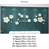  Tranh mica EPeBen dán tường nổi 3d hình Mùa Hoa Mai Tình Yêu decor trang trí Phòng khách, Phòng ngủ, Cửa hàng 