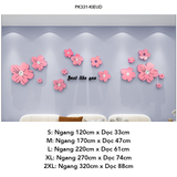  Tranh mica EPeBen dán tường nổi 3d hình Mùa Hoa Mai Tình Yêu decor trang trí Phòng khách, Phòng ngủ, Cửa hàng 