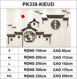  Tranh mica EPeBen dán tường nổi 3d hình Phong Cách Cổ Trung Hoa decor trang trí Quán Ăn, Nhà Hàng, Văn Phòng, Cửa hàng 